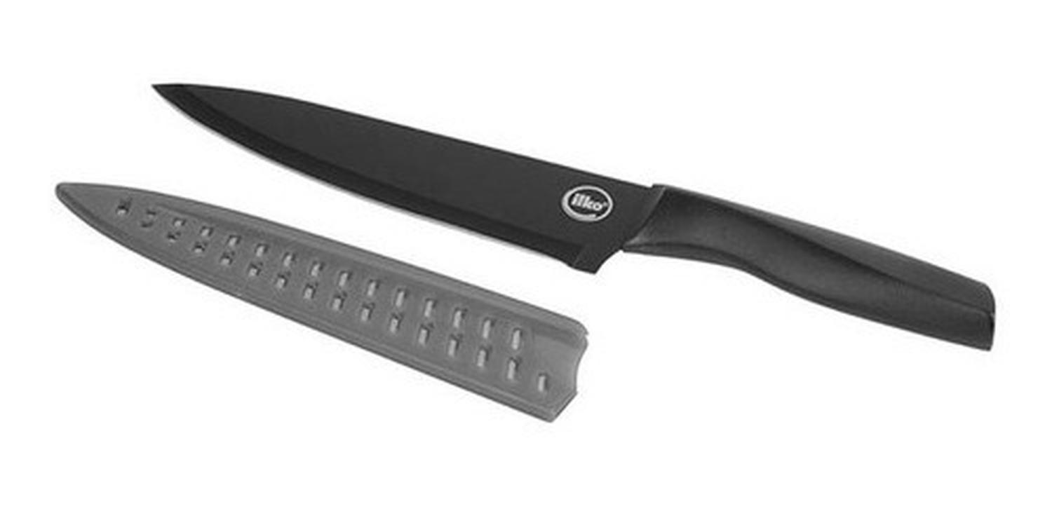 Cuchillo Chef 20 Cm Acero Inoxidable Nero Ilko-1