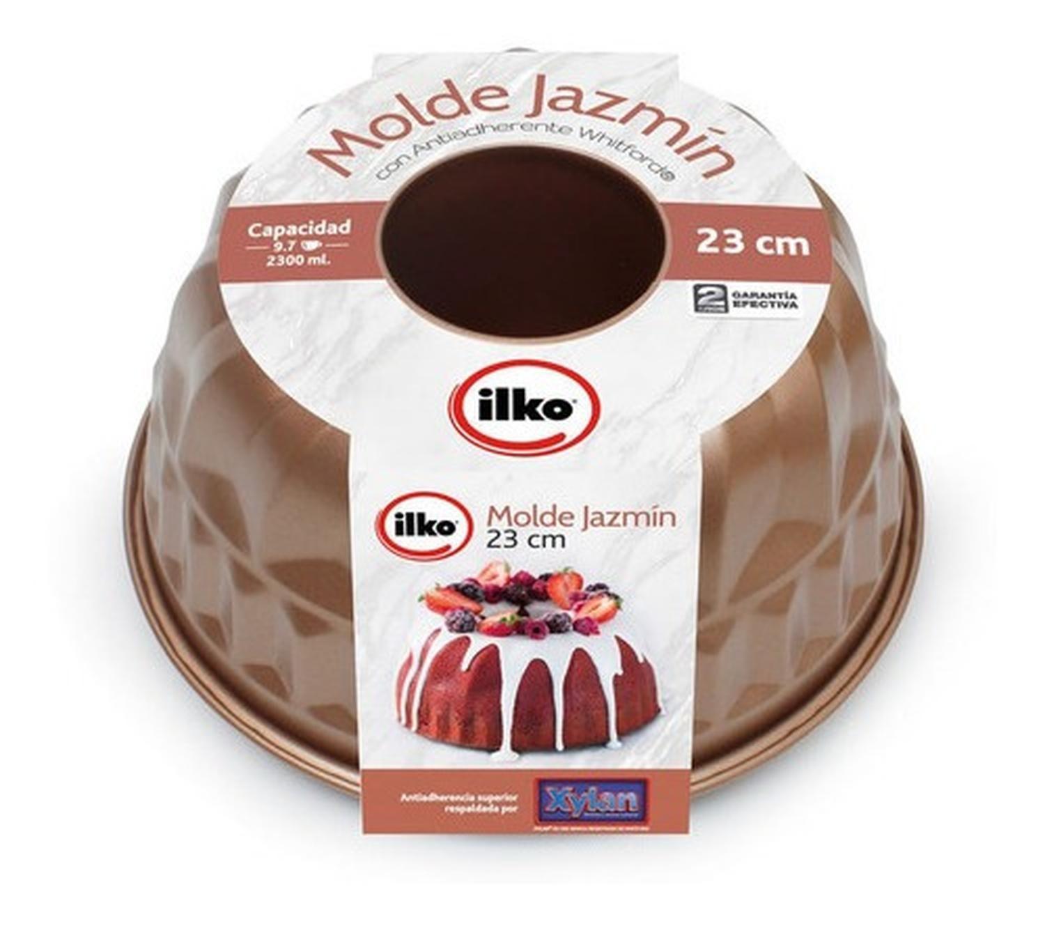 Molde Jazmin 23 Cm Antiadherente Cobre Ilko-1