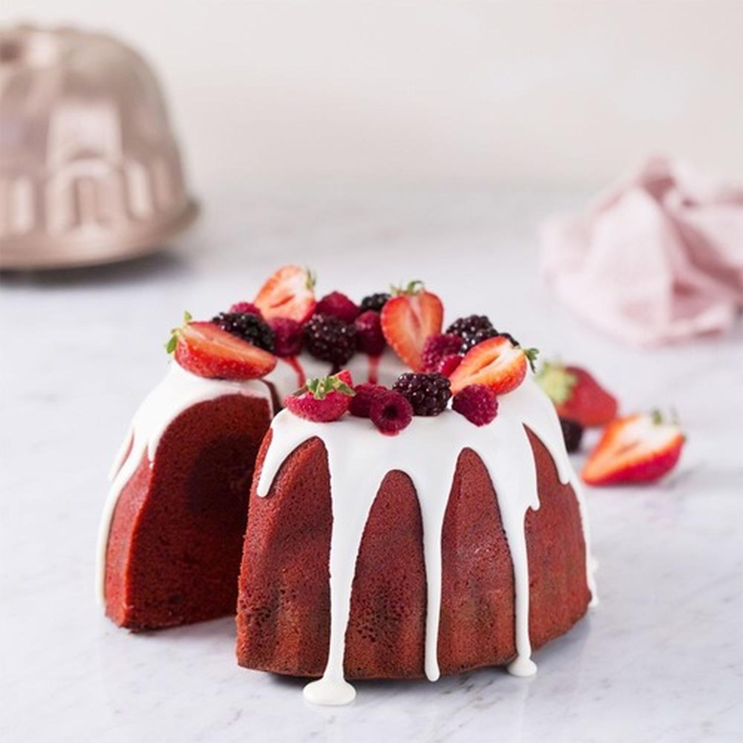 Molde Jazmin 23 Cm Antiadherente Cobre Ilko-2