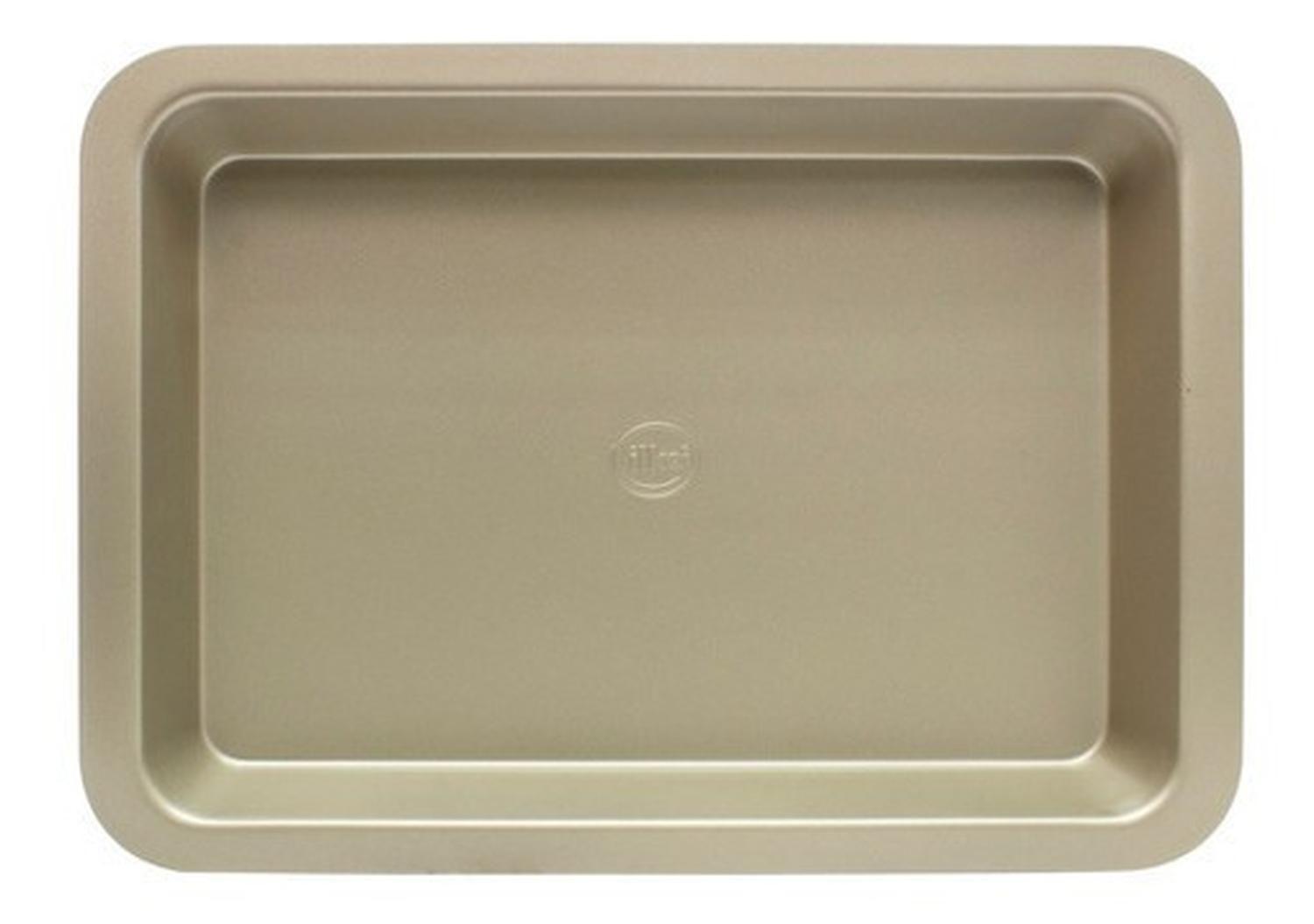 Asadera 33 X 19 Cm Antiadherente Gold Ilko-3