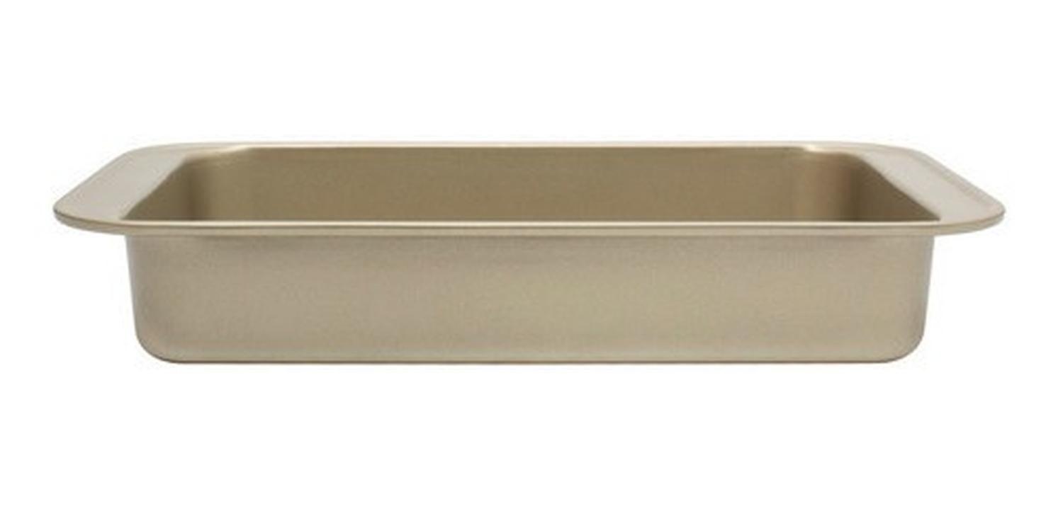 Asadera 33 X 19 Cm Antiadherente Gold Ilko-4