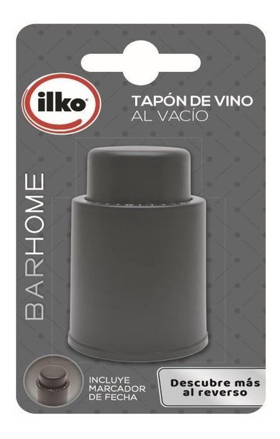 Tapón De Vino Al Vacío Con Marcador Bar Home Ilko-0