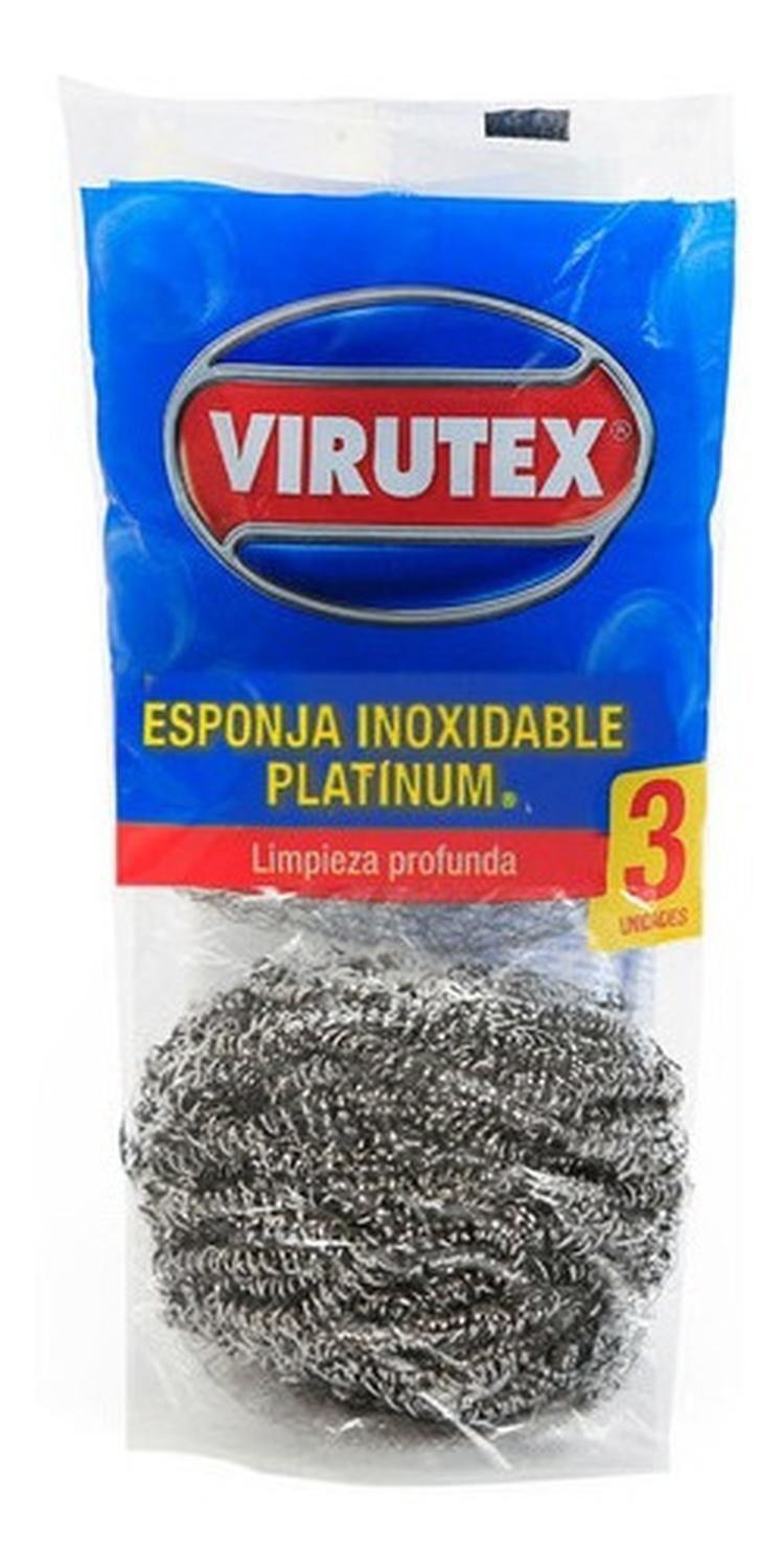 Esponja Inoxidable Platinum X3 Virutex-1