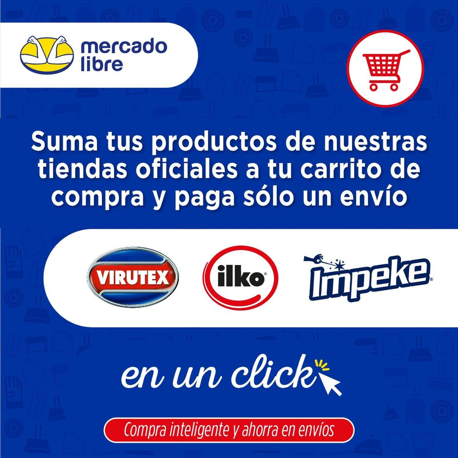 Caja 10 Display De Guante Desechable Nitrilo S/polvo Azul M-1