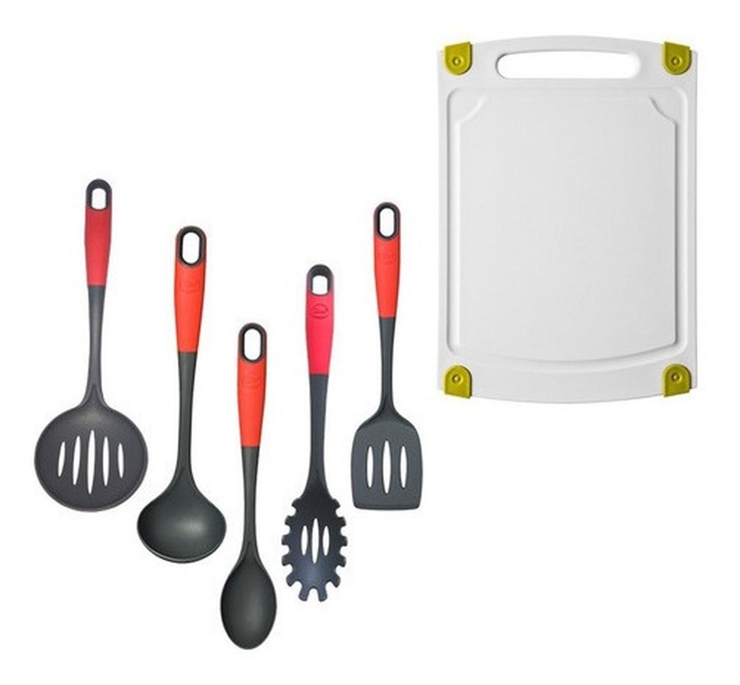 Pack Utensilios New Line + Tabla Ilko-0