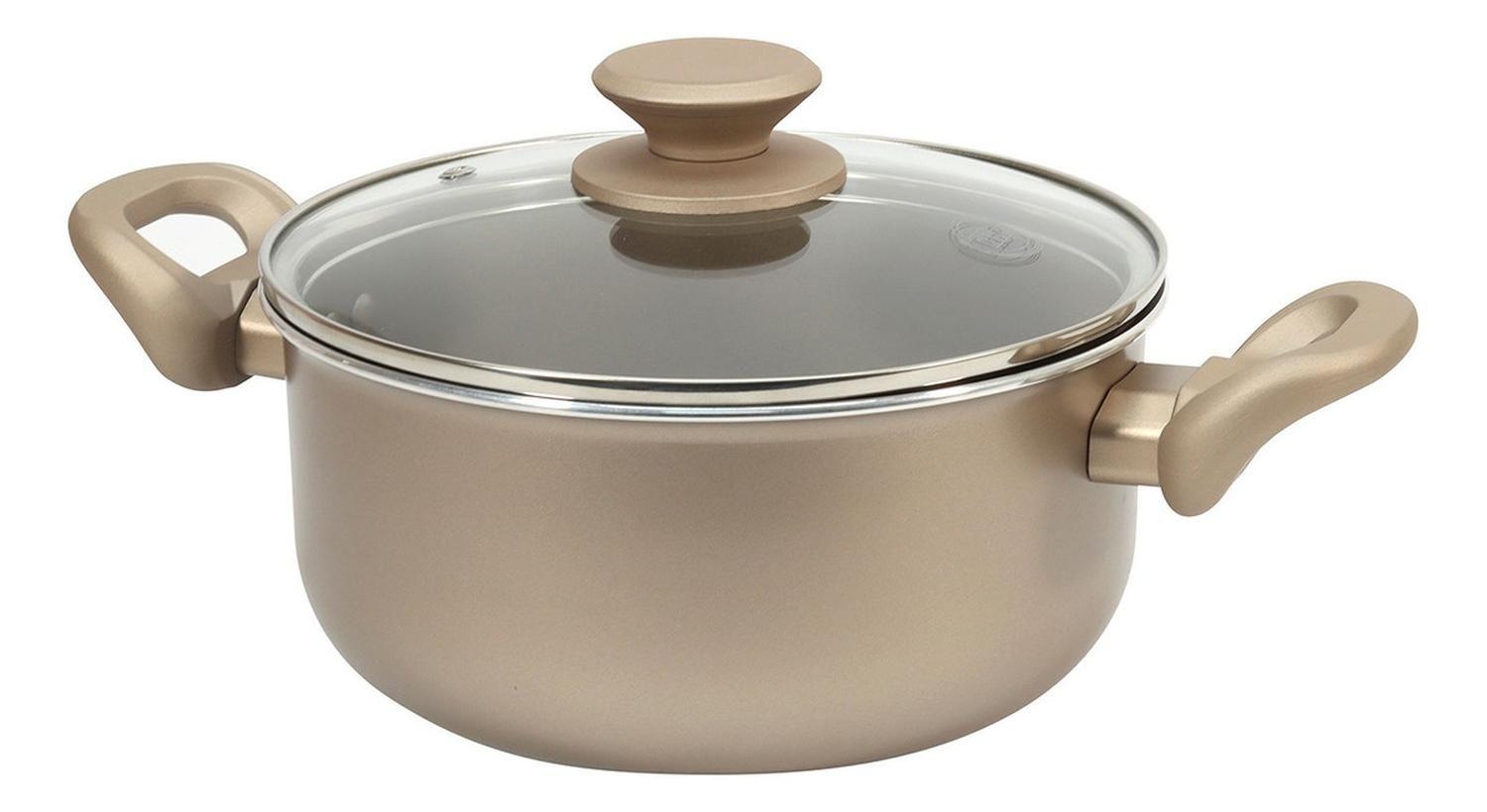 Olla 24 Cm Antiad Silver Gold Ilko-2