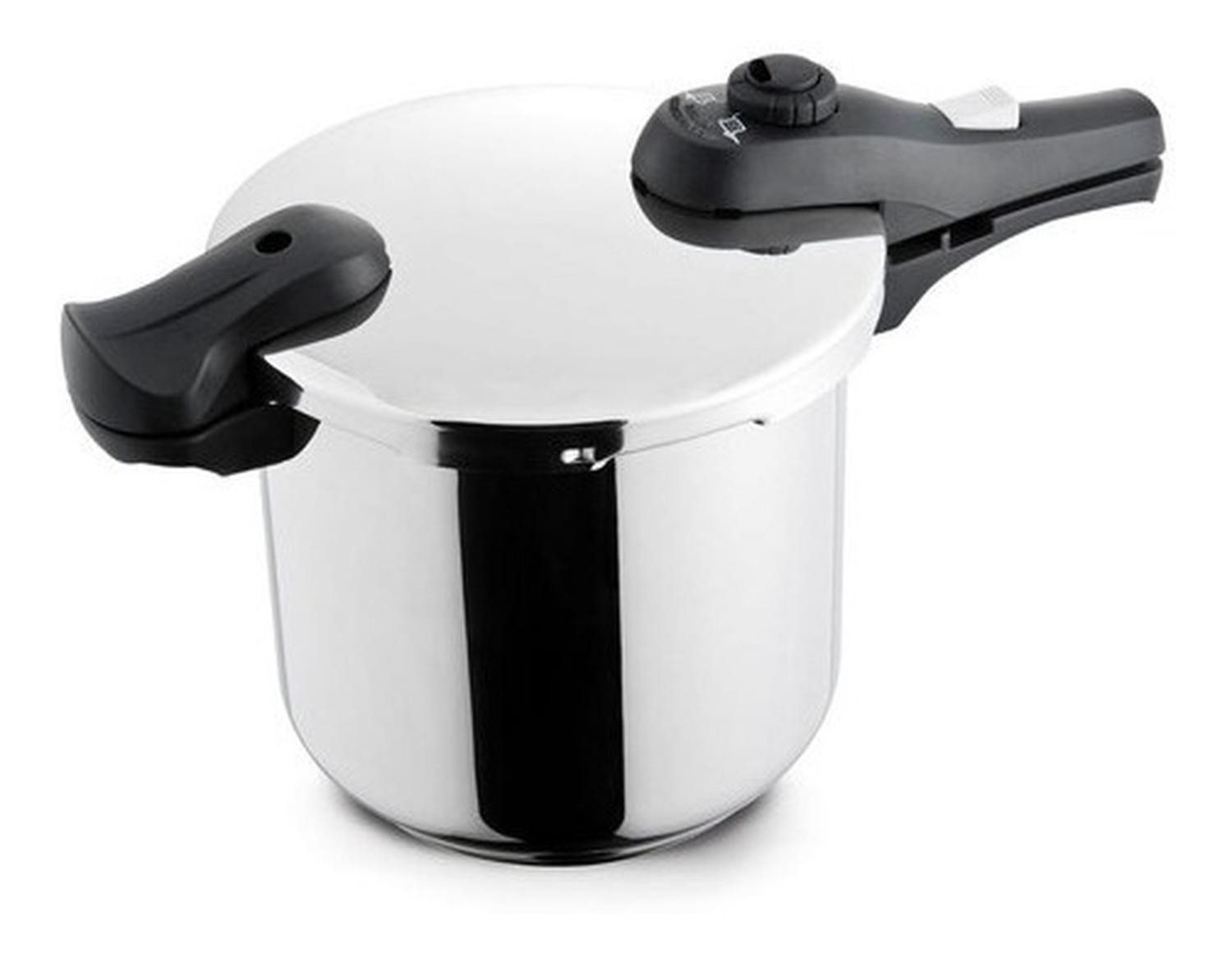 Olla A Presión 6 Lt Acero Inoxidable Design Ilko-0