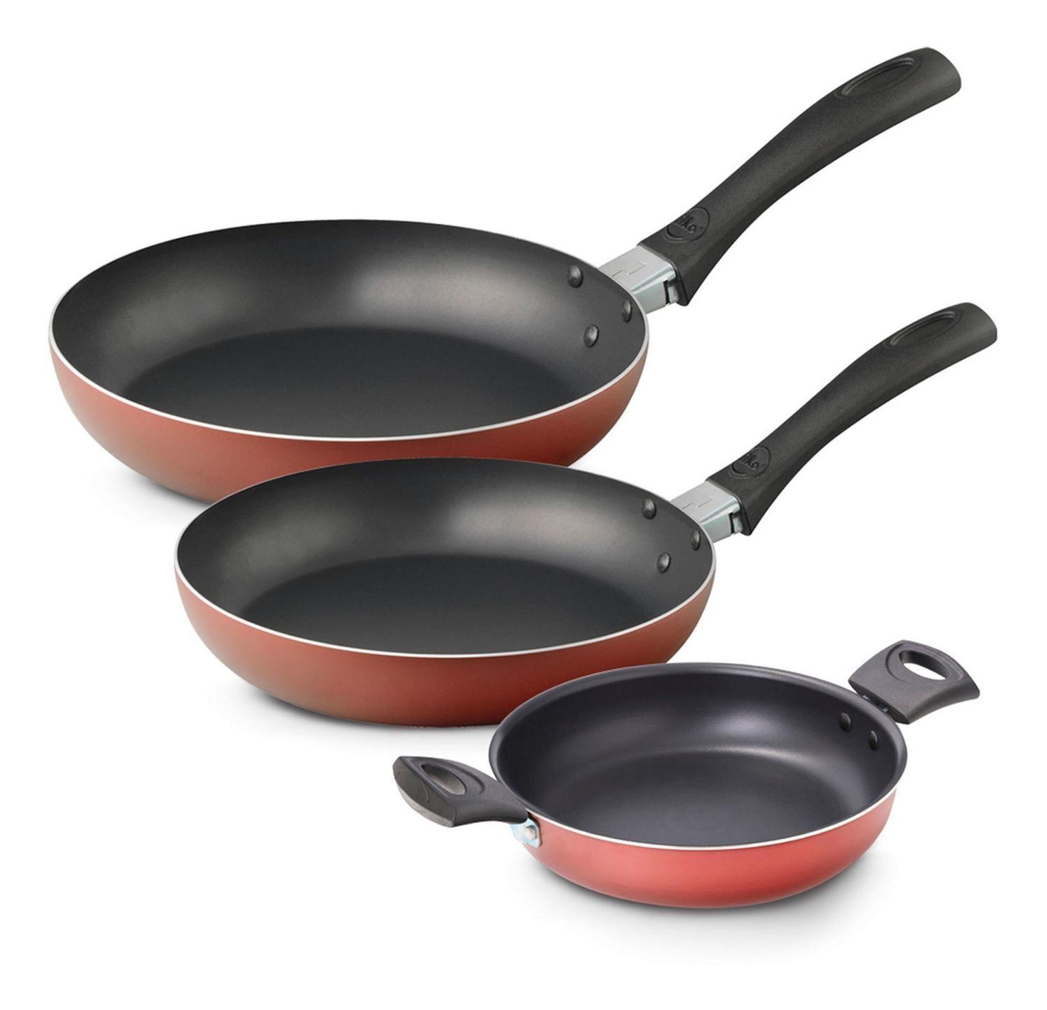 Pack Sartenes 20+26+paila Antiadherente Redblue Ilko-0