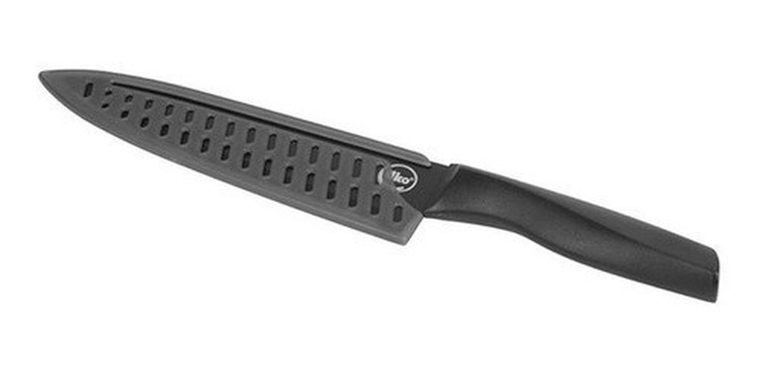 Cuchillo Santoku 18 Cm Acero Inoxidable Nero Ilko-2