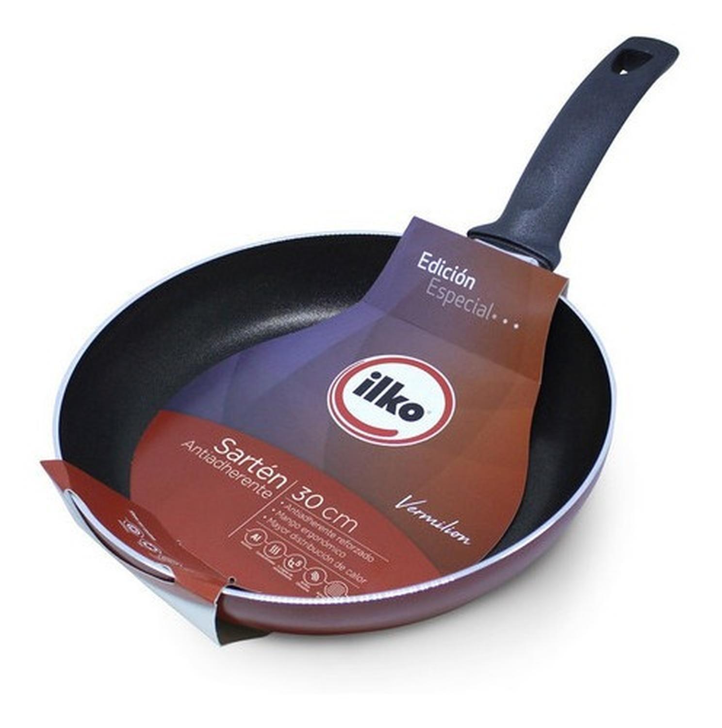 Sarten 30 Cm Element-rosso Ilko-4