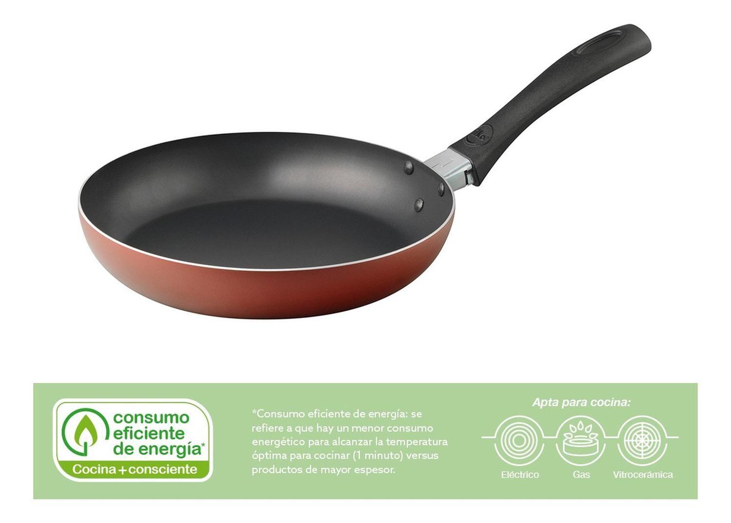 Sartén 26 Cm Antiadherente Redblue Ilko-3