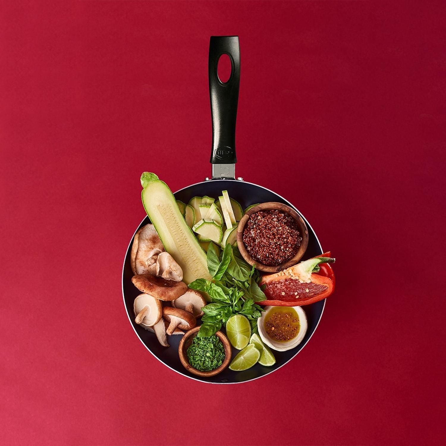 Sartén 26 Cm Antiadherente Redblue Ilko-4