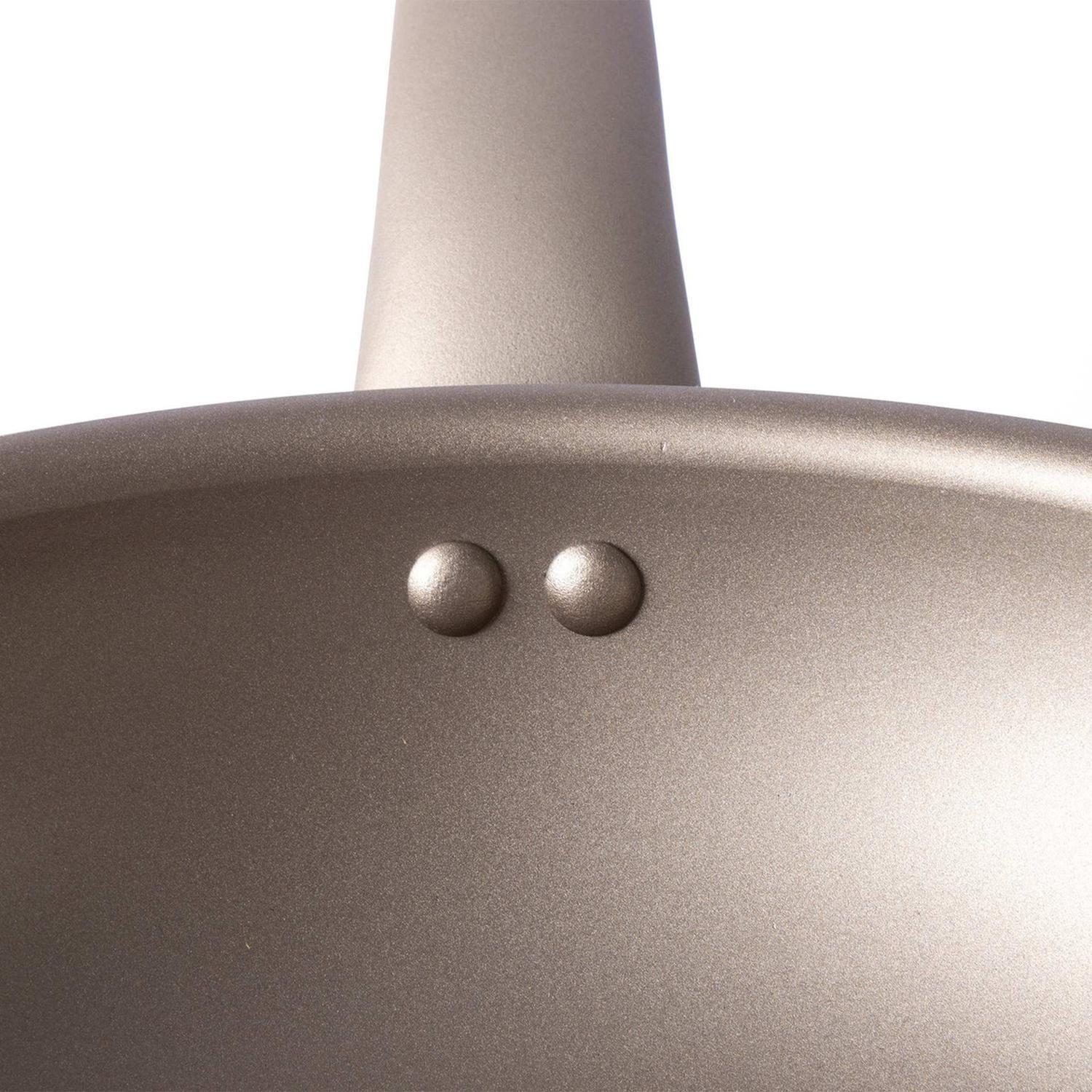 Wok 28 Cm Antiad Silver Gold Ilko-2