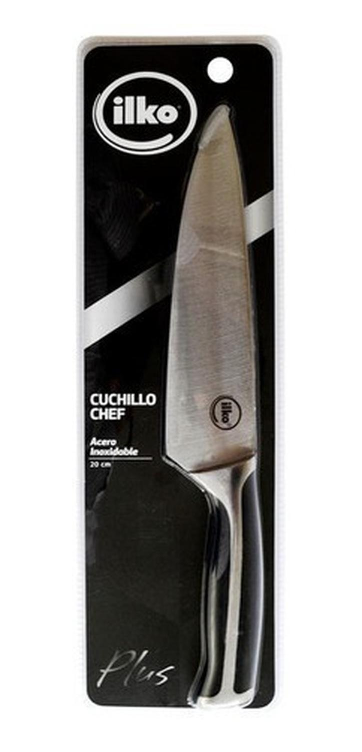 Cuchillo Chef 20 Cm Acero Inoxidable Plus Ilko-1