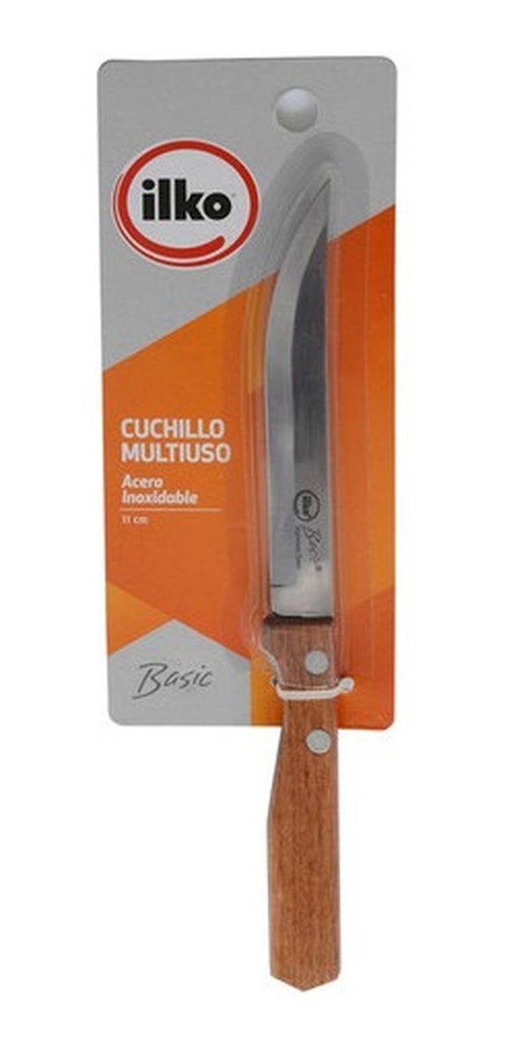 Cuchillo Multiuso 11 Cm Acero Inoxidable Basic Ilko-1