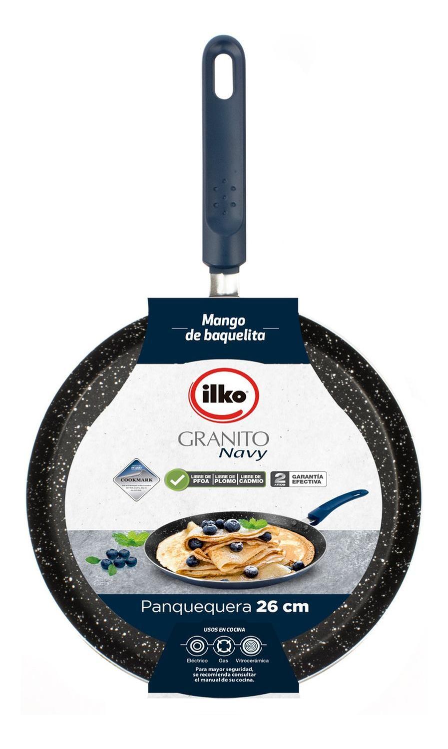 Panquequera 26 Cm Antiad Navy Ilko-1