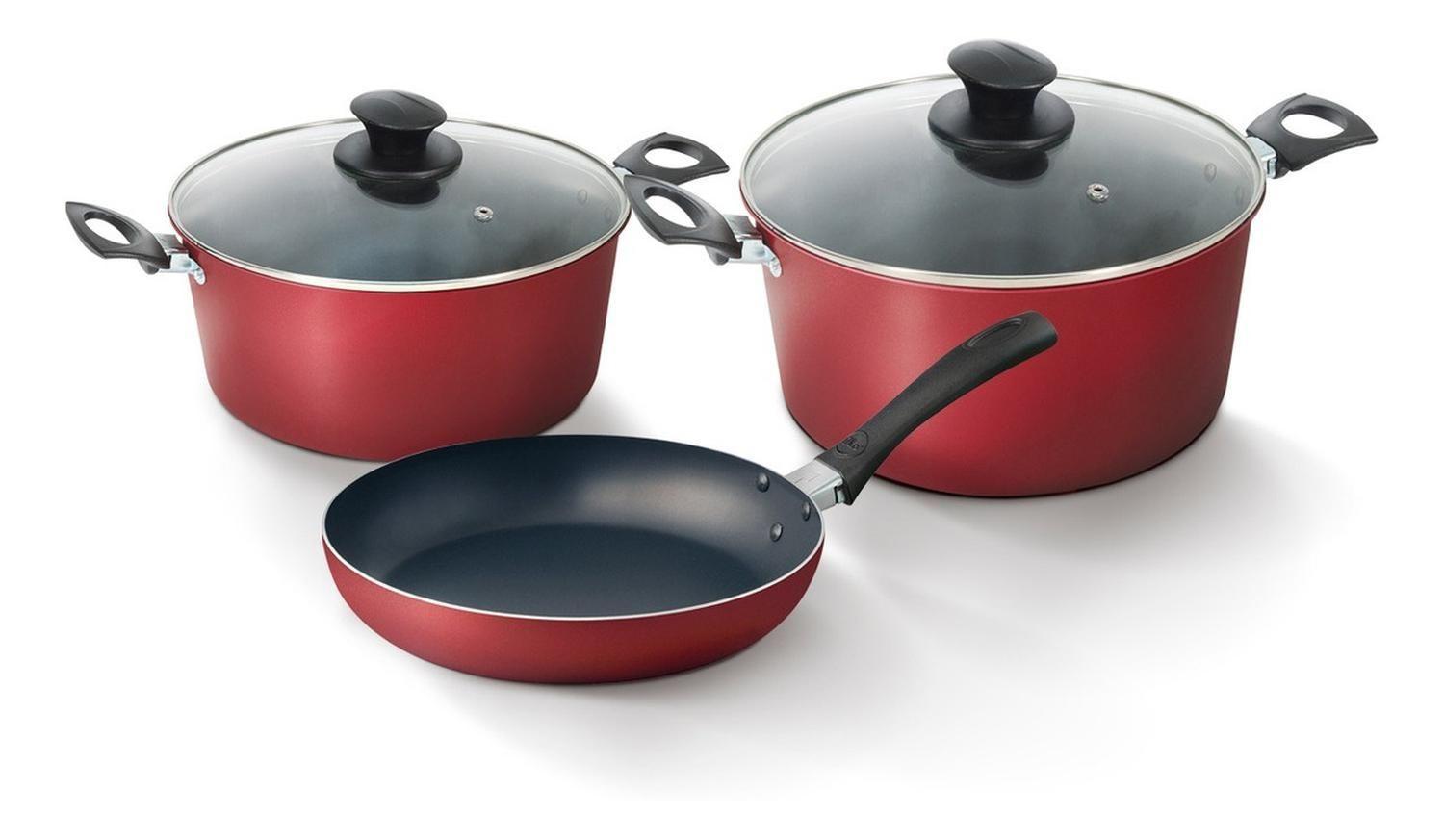 Bateria Aluminio 5 Pzs Just Cook Ilko-0