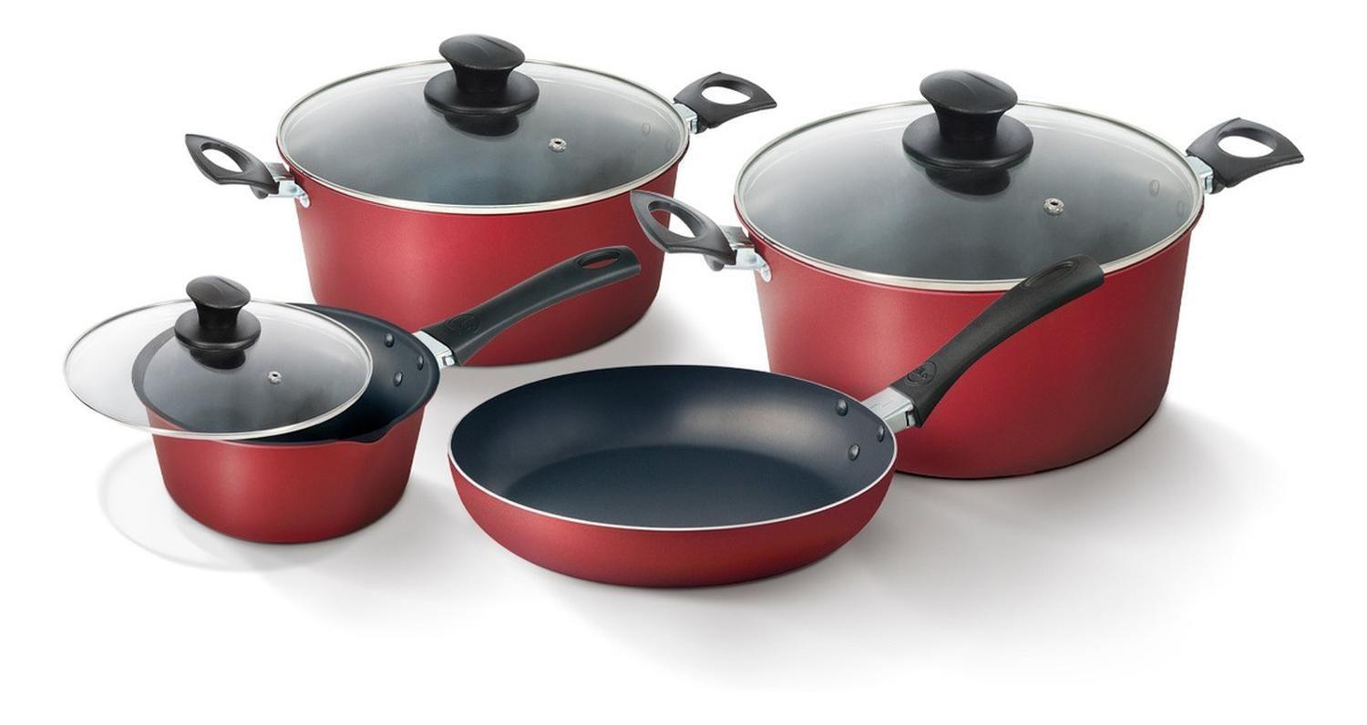 Bateria Aluminio 7 Pzs Just Cook Ilko-0