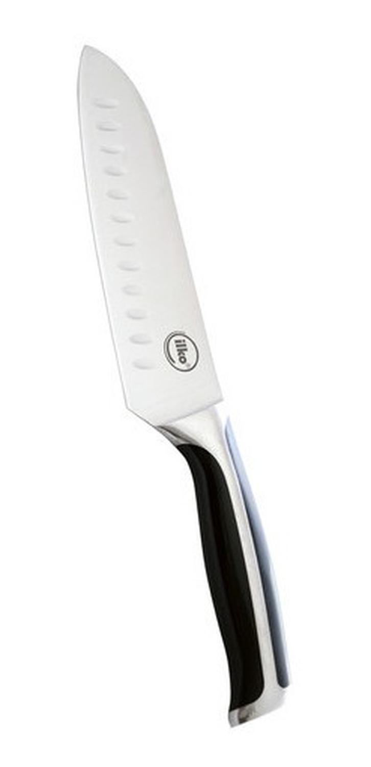 Cuchillo Santoku 18 Cm Acero Inoxidable Plus Ilko-0
