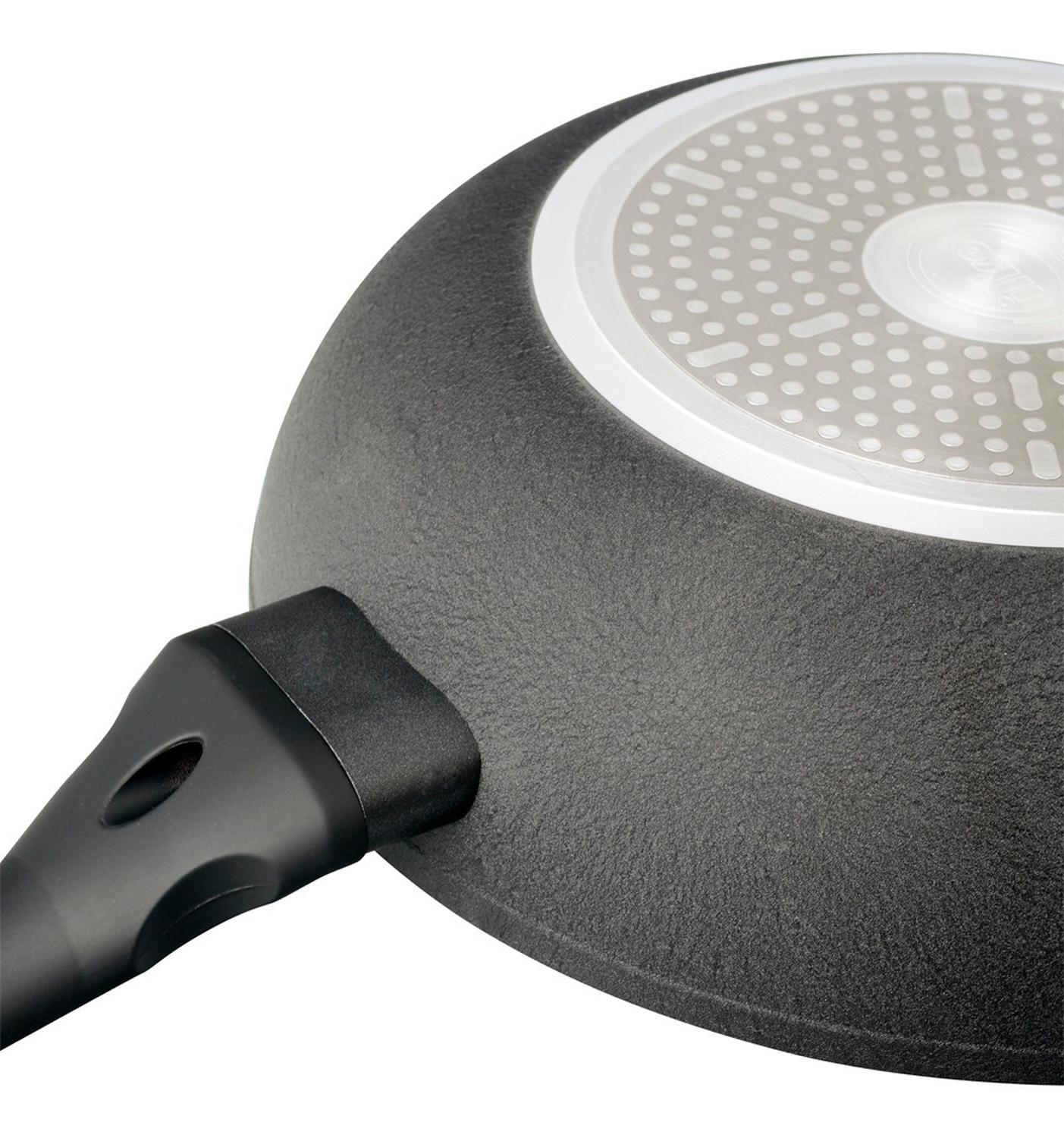 Wok 28 Cm Antiadherente Granito Black Granite Ilko-3