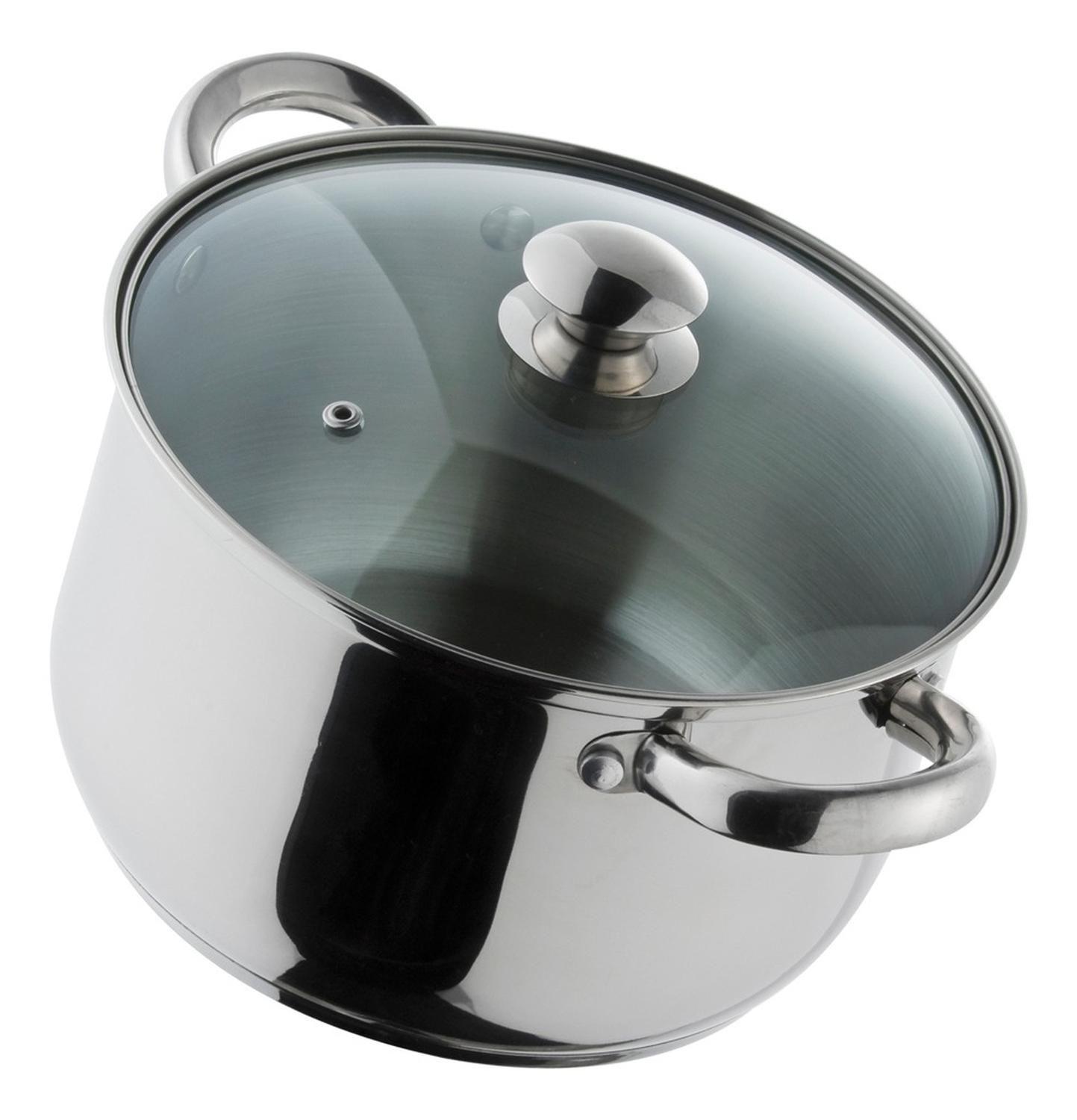 Olla 20 Cm Acero Inoxidable Prime Ilko-4