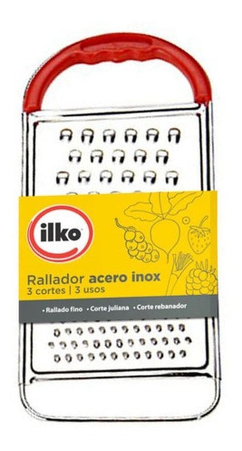 Rallador Plano/ac Inox 3 Cortes-1