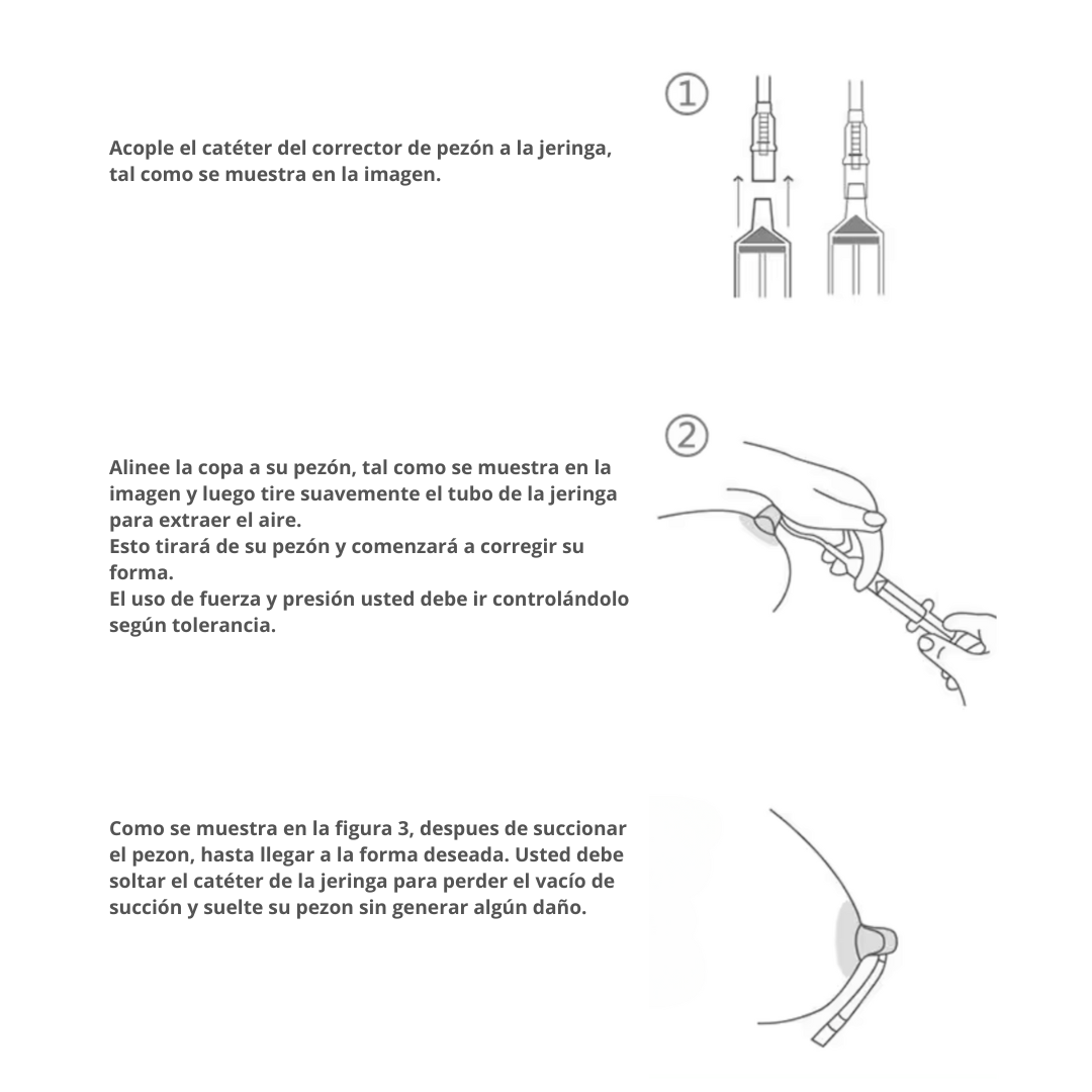 Corrector Formador de Pez n para Pezones Planos o Invertidos-4