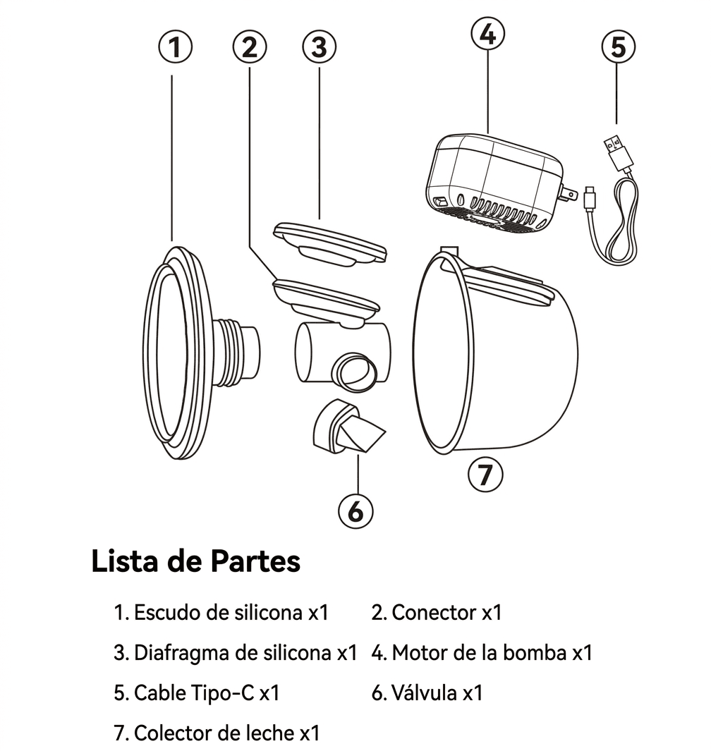 Extractor De Leche El ctrico Inal mbrico Bambini Pump Essential-3