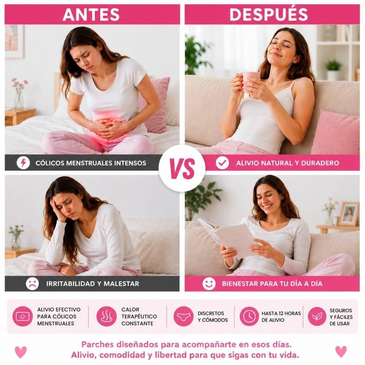 Parches Térmicos Cólicos Menstruales 24 Unidades-3