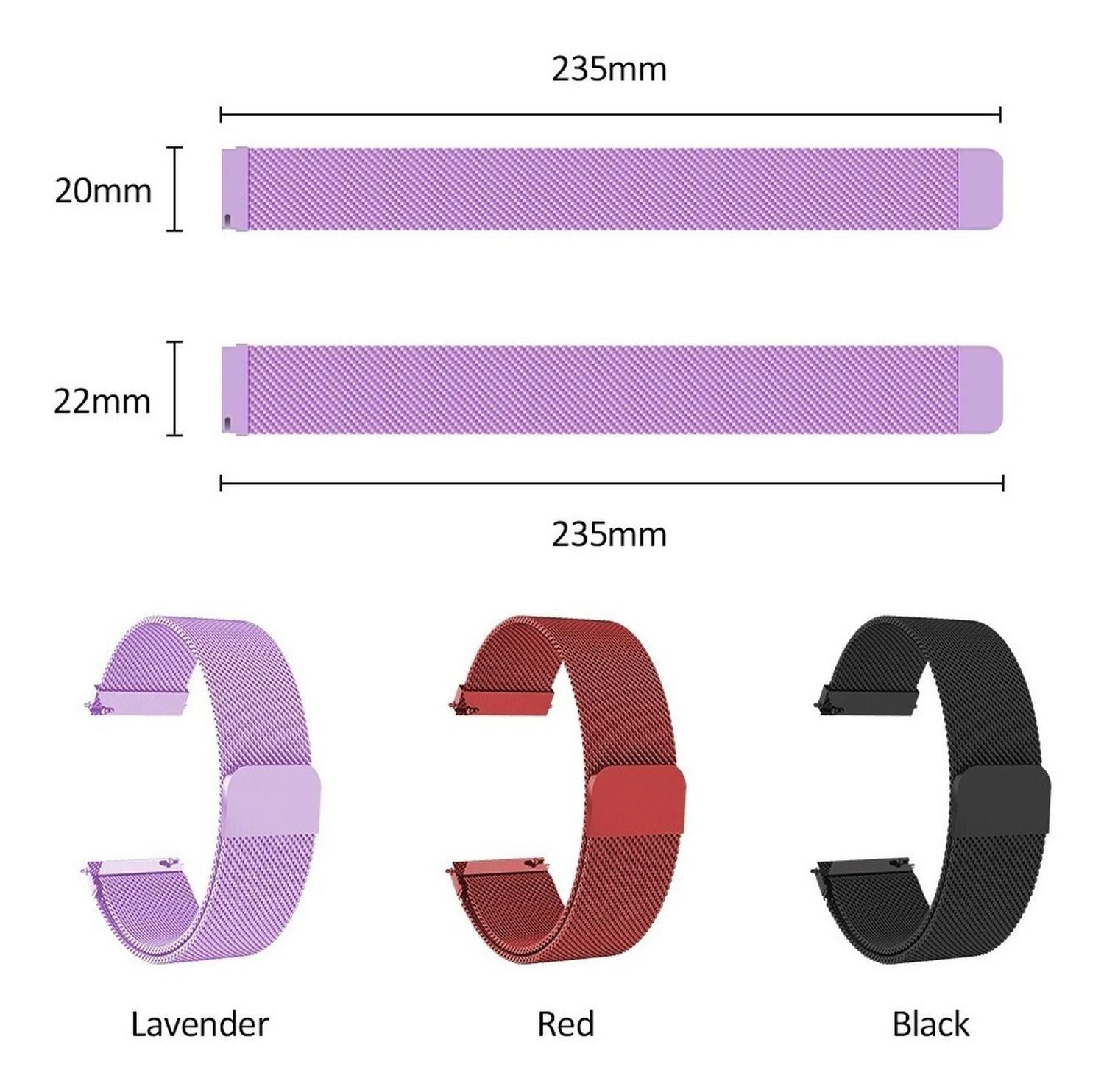 Correa Magnetica Huawei Gt Amazfit Gtr, Stratos, Honor -22mm-4