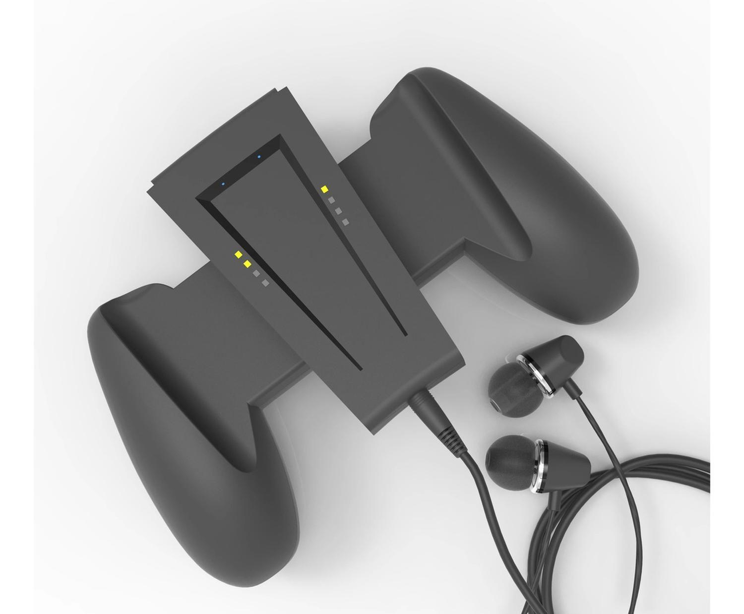 Mando Cargador Para Joycon Nintendo Switch Con Audio-4