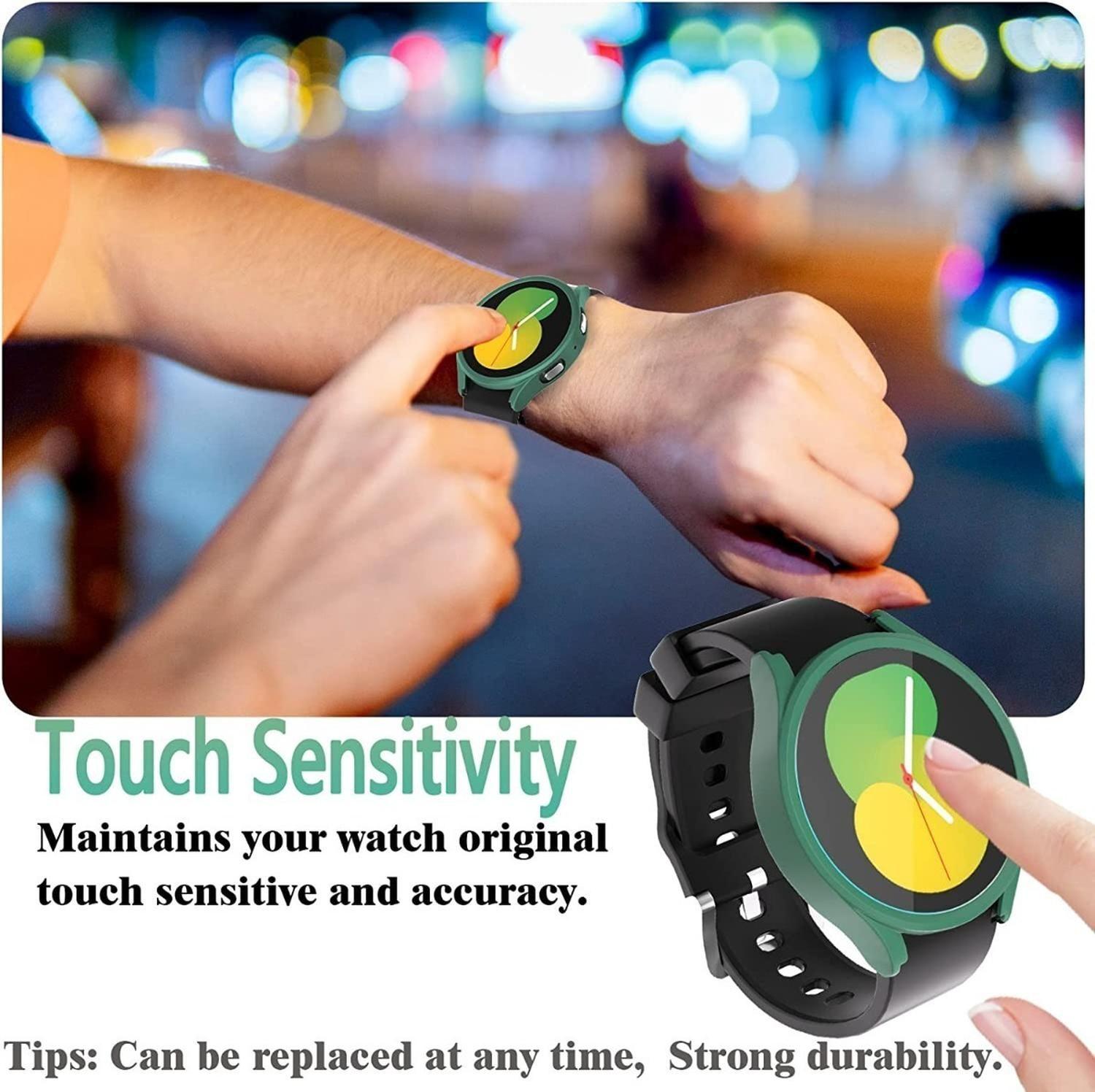 Protector Carcasa + Vidrio Samsung Galaxy Watch 4y 5 40/44mm-4