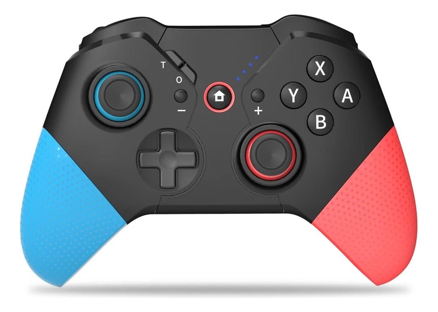 Control Mando Compatible Nintendo Switch Bluetooth Pc Led-0