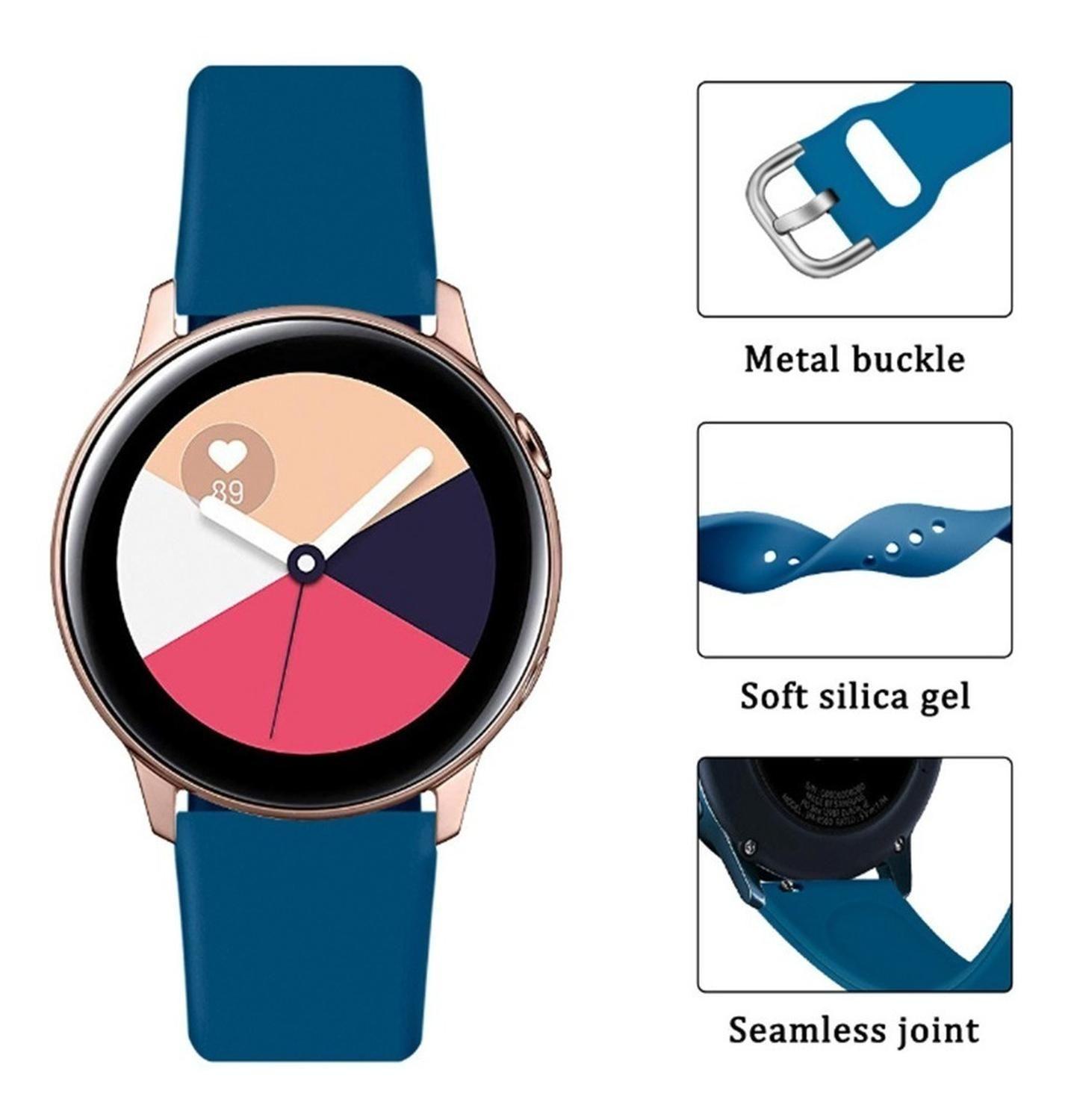 Correa Silicona Huawei Gt Amazfit Gtr, Stratos, Honor -22mm-1