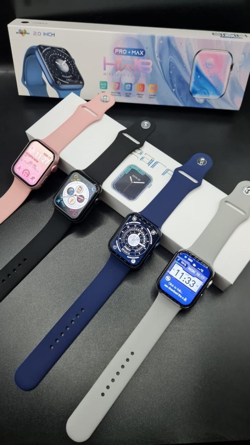 Reloj Inteligente Hw8 Pro Max Smartwatch Unisex Ios/android-3