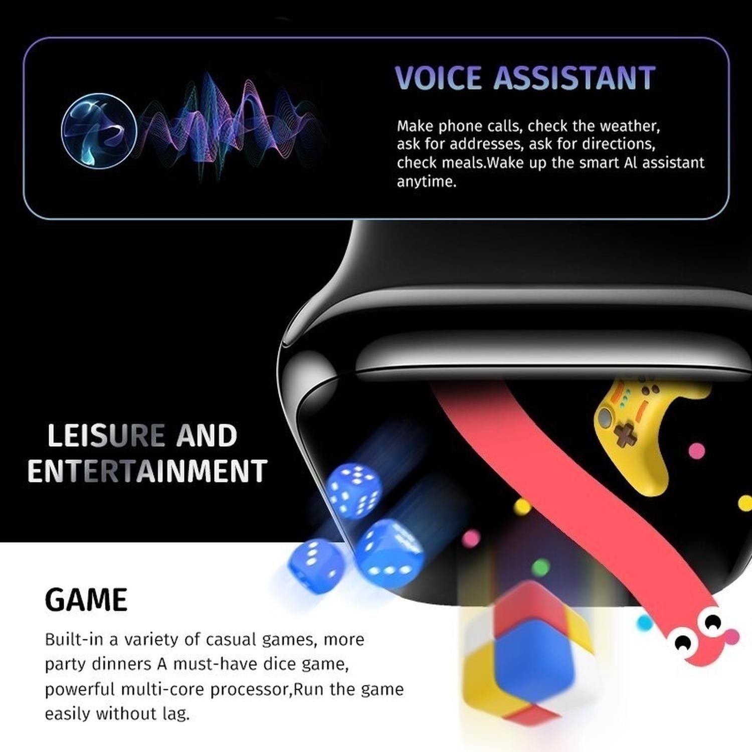 Reloj Inteligente Hw8 Pro Max Smartwatch Unisex Ios/android-7