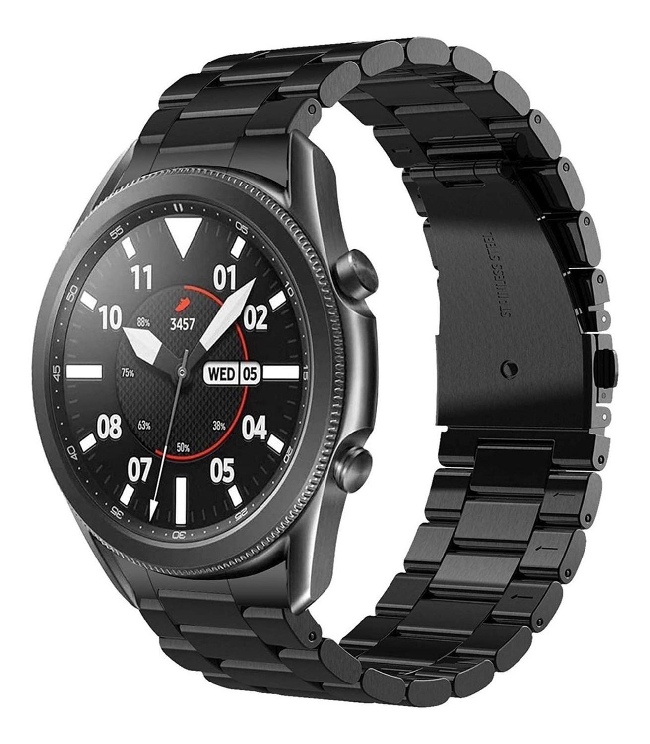 Correa Metálica Para Samsung/huawei/amazfit/garmin D 20mm-0