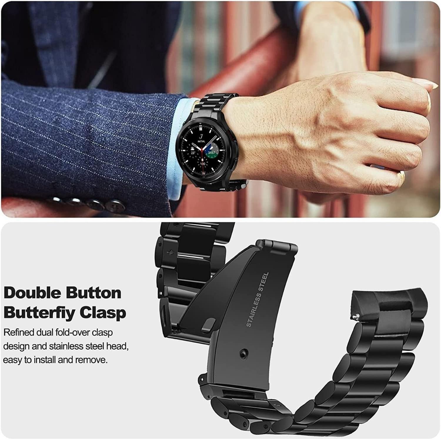 Correa Metálica Acero Para Samsung Galaxy Watch4 / Watch5-4