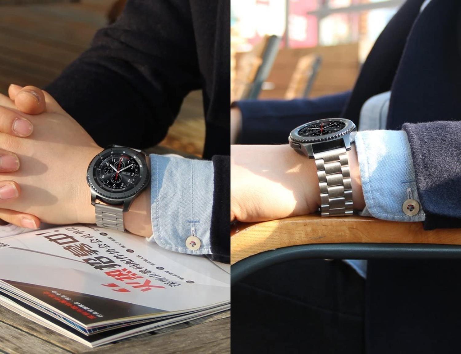 Correa Metálica Amazfit Gts,huawei Gt2,galaxy Watch 3 - 20mm-3