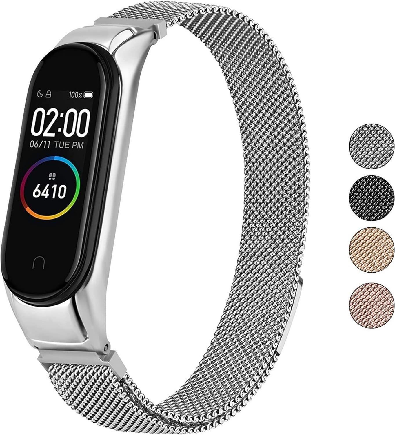 Correa Magnética Acero Inoxidable Para Xiaomi Mi Band 7-0