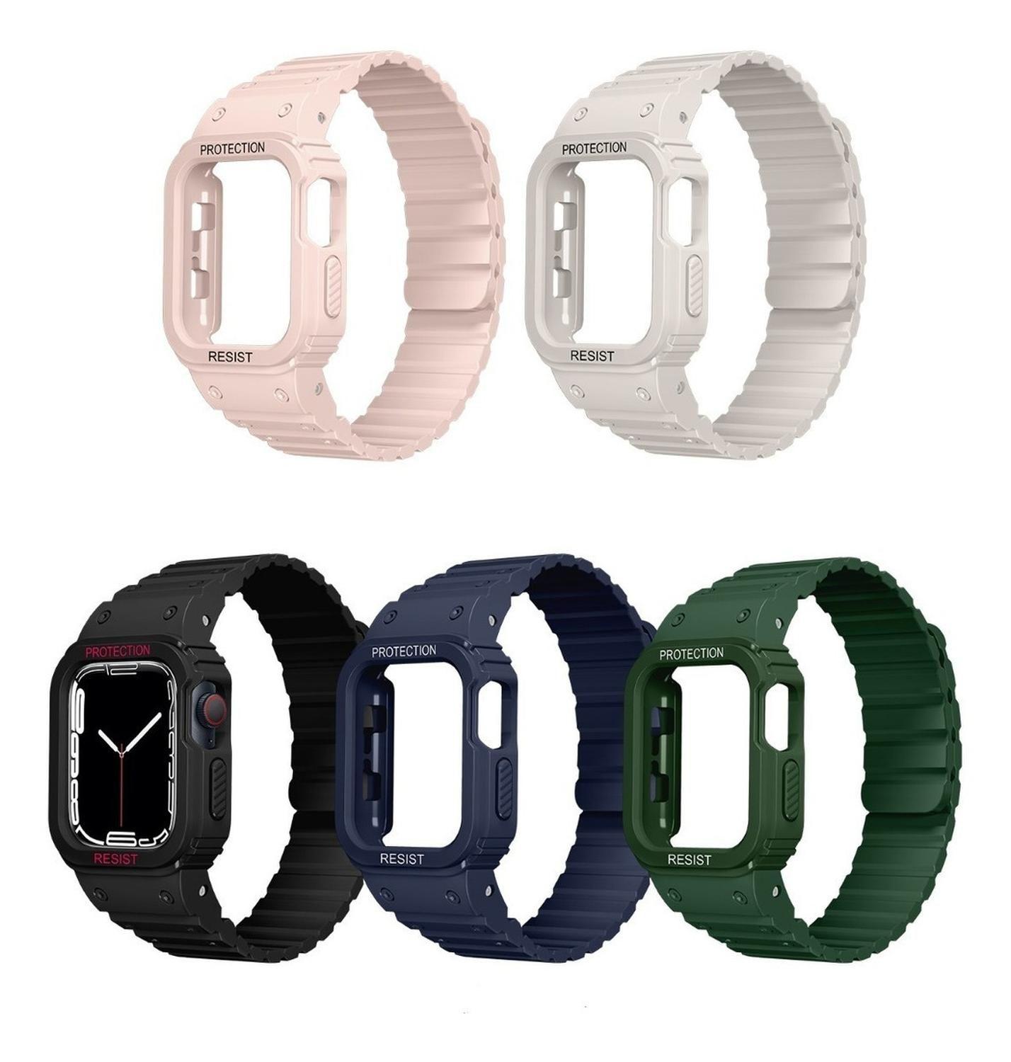 Carcasa Correa Imantada Para Apple Watch Todo Los Modelos-0