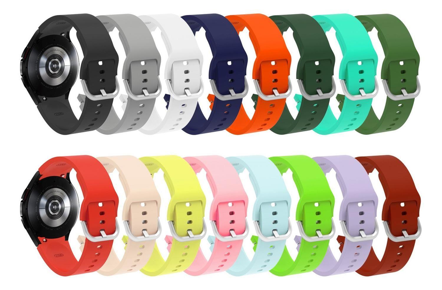 Correa Silicona Para Samsung Galaxy Watch 4 / Classic - 20mm-0