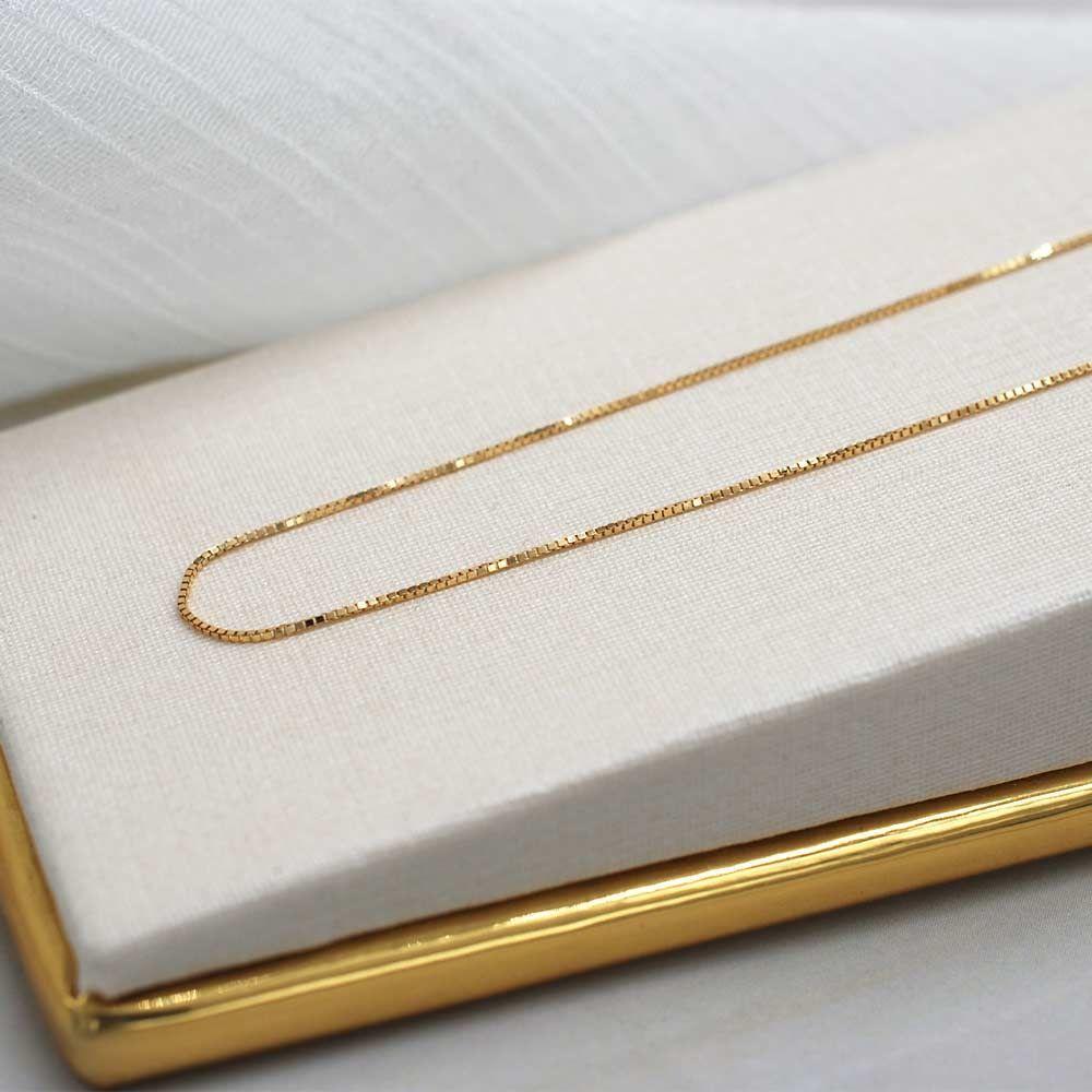 Cadena Veneciana 40cm Oro 18k -3