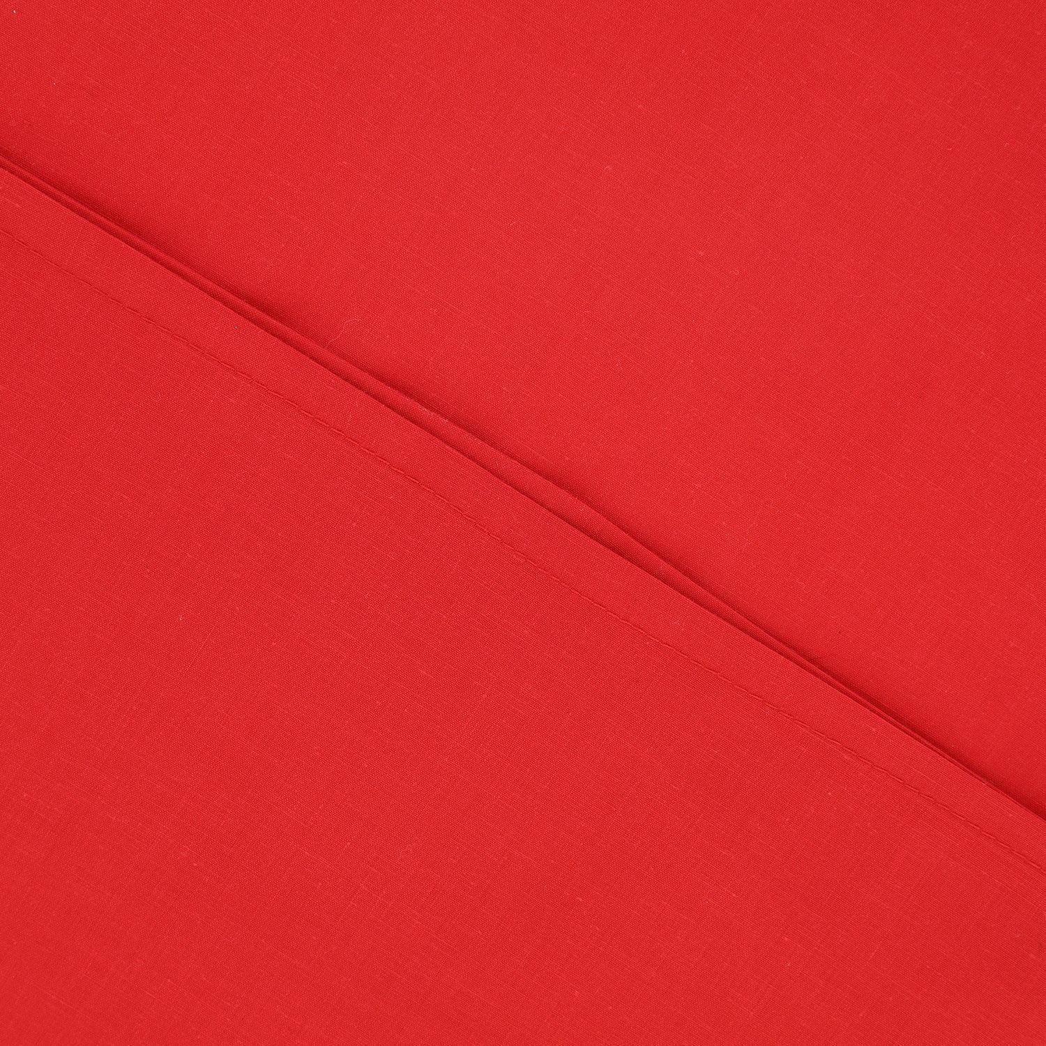 Sàbana Lisa 1.5 Plazas 144 Hilos Rojo-2