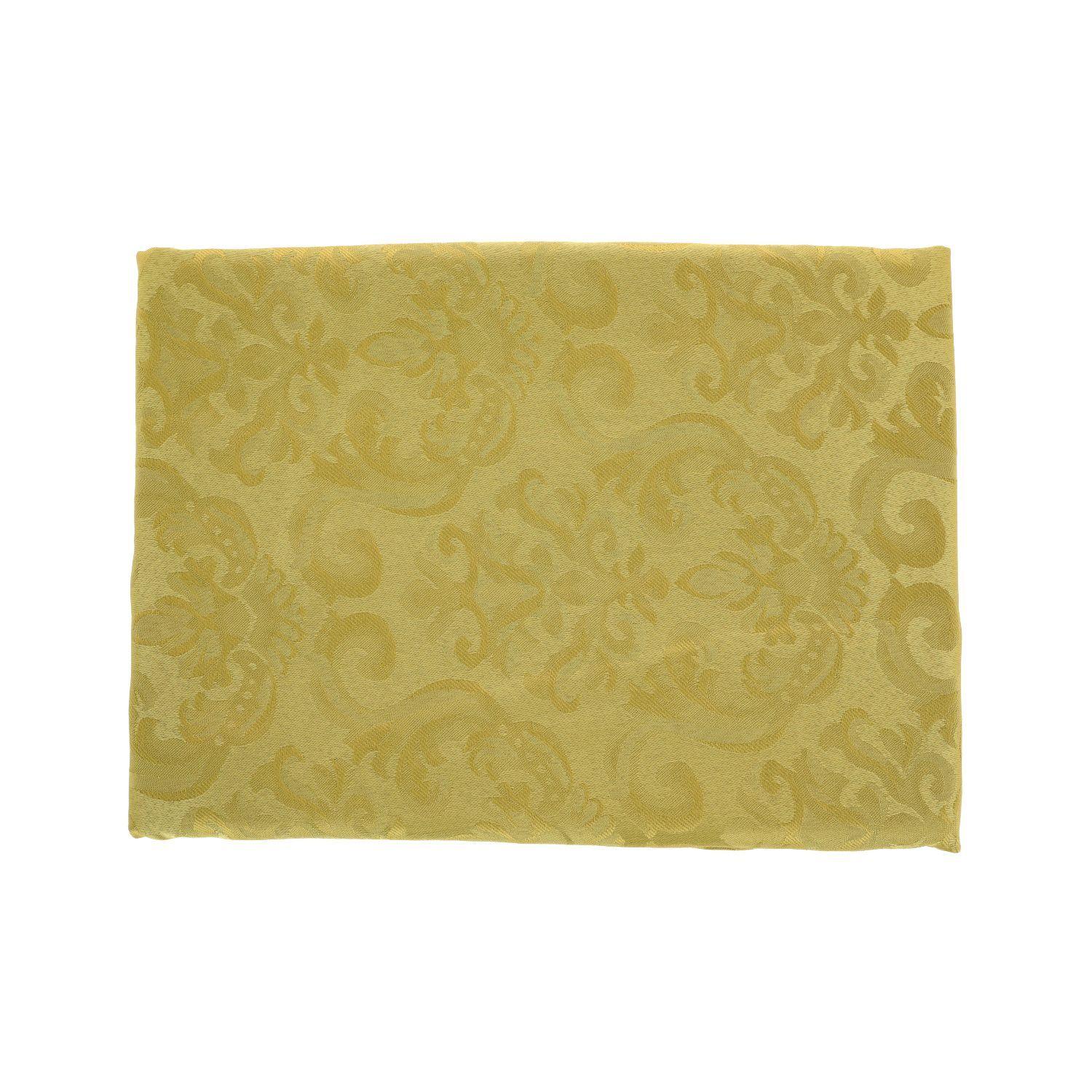 Mantel Rectangular Flor De Lis Verde Oscuro 140cm x 220cm -2