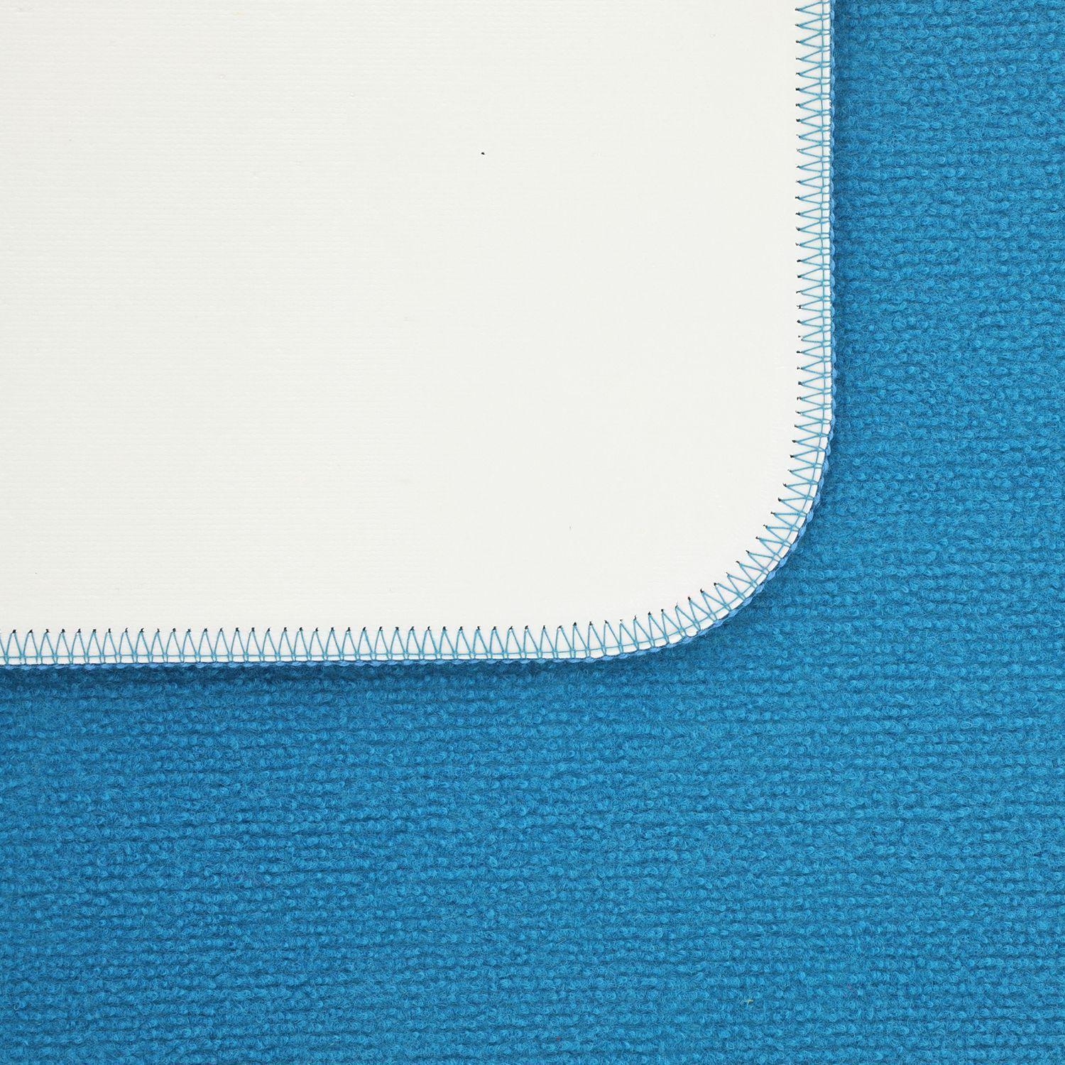 Set De Baño Antideslizante Azul-2