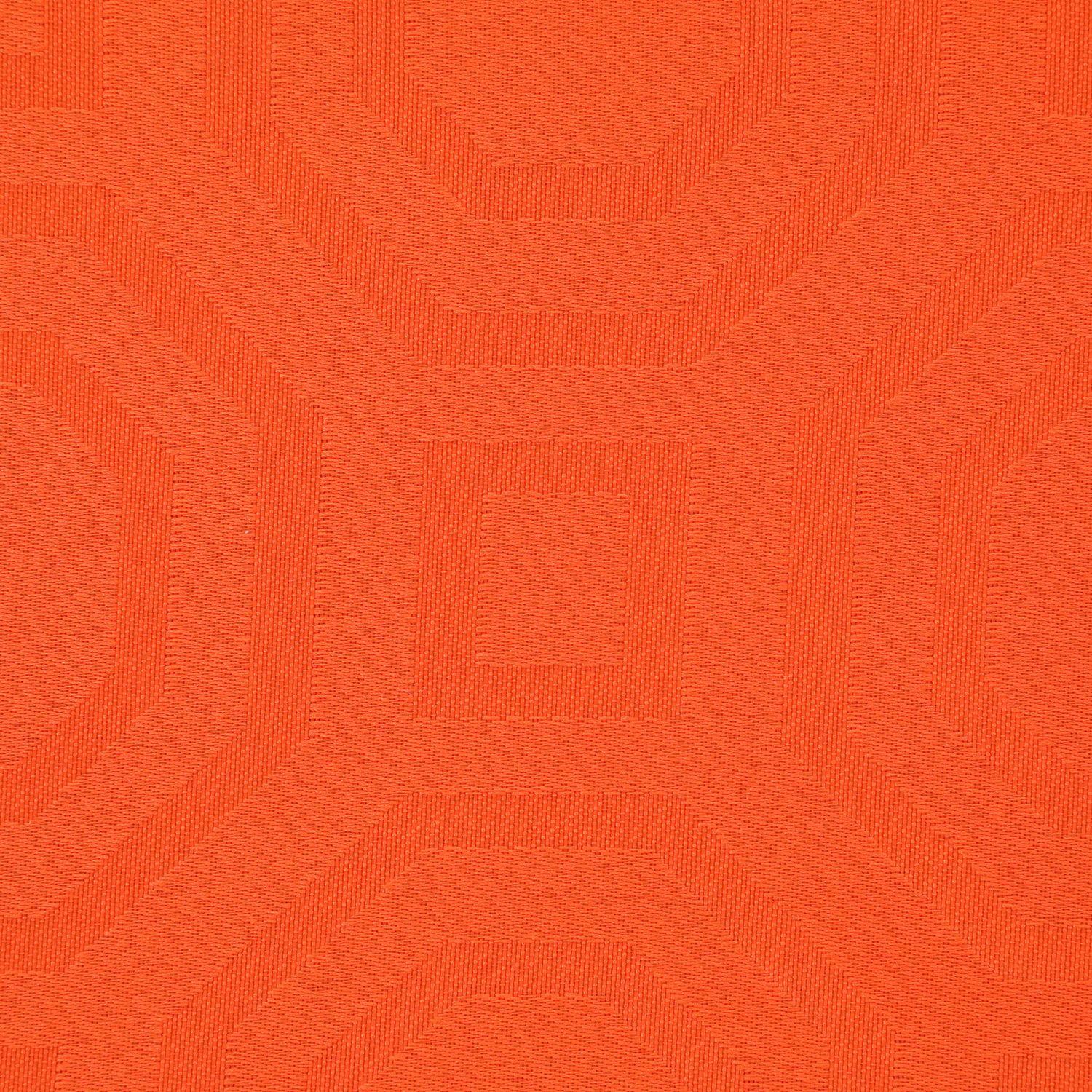 Mantel Cuadrado Geometrico Naranjo 150x150 cm-1