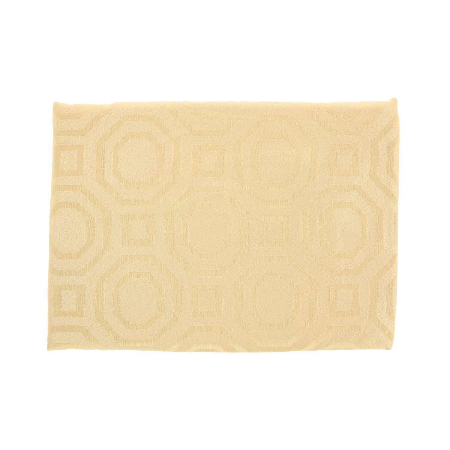 Mantel Rectangular Geometrico Crema 140cm x 220cm-2
