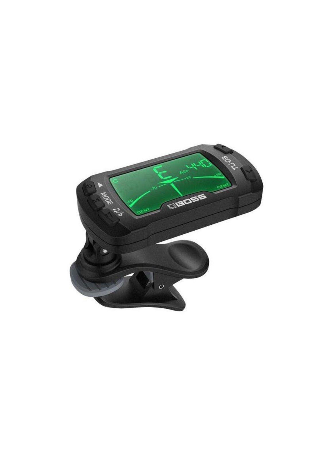 Afinador / Metrónomo de Pinza Clip-on Boss TU-03-2