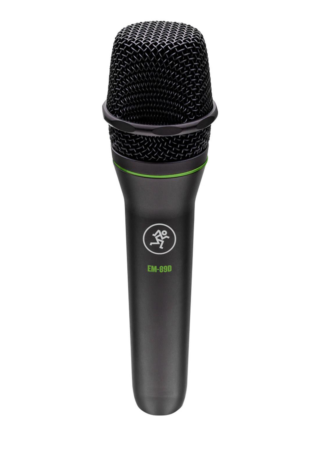 Micrófono dinámico vocal Mackie EM-89D, conexión XLR-0